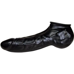 Penis-/Hodenhülle „Black Sleeve“ aus Latex