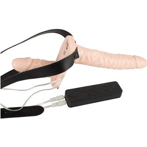 Umschnallvibrator „Strap-On Duo“ mit 2 Vibratoren