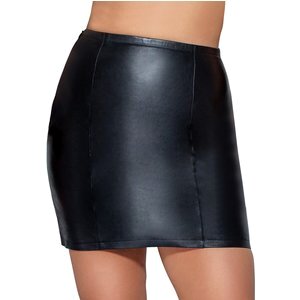 Rock aus weichem Lammnappa-Leder